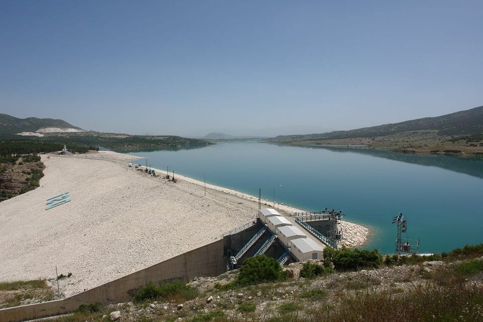 burdur karaçal barajı