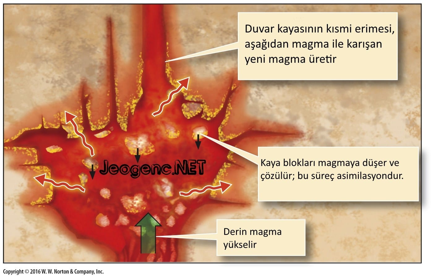 magma asimilasyon